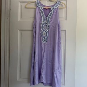 Purple Lilly Pulitzer with beaded detail